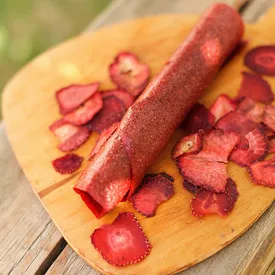 Пастила клубника - мед, 1 лист